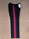 Mens Gucci Cotton Elasticated Pants With Side Stripe Size 44 Rrp £799