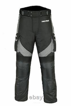 Motorcycle Waterproof Suit Motorbike Riding Textile Jacket Trouser Padded Armour
