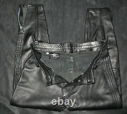 Mr S Leather Breeches Jeans Trousers Mr B Uniform Bluf Rob Langlitz Style Gay