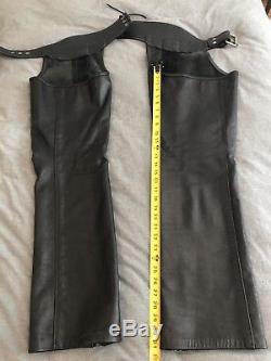 Mr. S Leather Chaps 34-35x30 Excellent condition