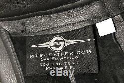 Mr S Leather Outside Zip Chaps Gay Interest Waist Size 30 32