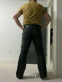 Mr S Leather pants Sz 37