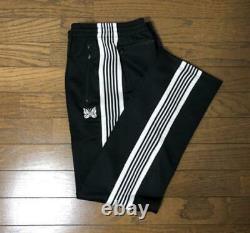 NEEDLES Track Pants Narrow Black Size-S Used from Japan F/S