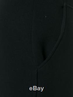NEIL BARRETT men's Black Neoprene SLIM FIT Sweatpants, SIZE XL