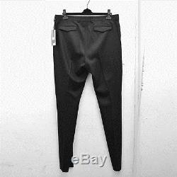 NEW Mens Dior Homme Black Smart Formal Wool Trousers GENUINE RRP £510 BNWT