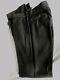 New Ralph Lauren Dark Brown Black Label Wool Pinstripe Pants Trousers Waist 33