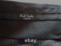 NEW Without tags Paul Smith LONDON Collection Black Wool Trousers Pants 30