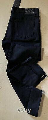 NWT $690 Bottega Veneta Mens Jeans Pants DK Black 38 US (54 Eu) Italy