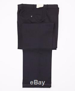 NWT $875 BRIONI'Moena' Black Super 130s Wool Dress Pants 32 Modern-Fit