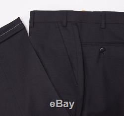 NWT $875 BRIONI'Moena' Black Super 130s Wool Dress Pants 32 Modern-Fit