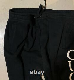 NWT $875 Gucci Mens Sweat Pants Black Size XXXL Made in Italy