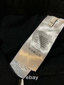 NWT $875 Gucci Mens Sweat Pants Black Size XXXL Made in Italy