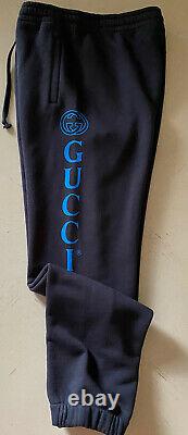 NWT $875 Gucci Mens Sweat Pants DK Gray/Black Size XXXL Made in Italy