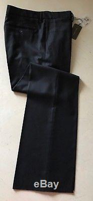 NWT $890 Bottega Veneta Mens Wool Cashmere Pants Black 32 US (48 Eu) Italy