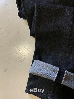 NWT $975 Ermenegildo Zegna Couture Jeans Pants Black SLD 32 US (48 Eu) Italy
