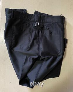 NWT $995 Tom Ford Mens Pants Black 33 US (Measured 34) (50 Eu) Italy