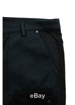NWT BALENCIAGA Men's Blue Black Cotton Cargo Trousers Pants IT Sz 50 $765 1207