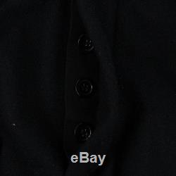NWT BALMAIN Men's Black Cashmere with Drawstrings Jogger Pants Size Large $1995