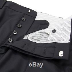 NWT Brooks Brothers Black Fleece Thom Browne Wool Tuxedo Flat Frnt Pants BB3/34W