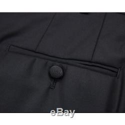 NWT Brooks Brothers Black Fleece Thom Browne Wool Tuxedo Flat Frnt Pants BB3/34W