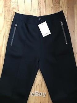 NWT Givenchy Men Neoprene Trousers Black Size Small