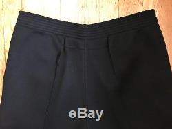 NWT Givenchy Men Neoprene Trousers Black Size Small