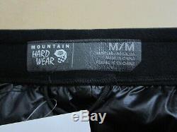 NWT Mens M Mountain Hardwear Ghost Whisperer 800-Down Insulated Pants Black