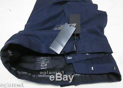 NWT RALPH LAUREN BLACK LABEL MENS ITALY cotton Navy DRESS PANTS 34