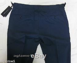 NWT RALPH LAUREN BLACK LABEL MENS ITALY cotton Navy DRESS PANTS 38