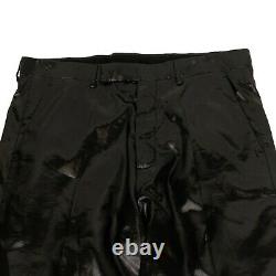 NWT RICK OWENS Black Dietrich Pants Size S/48 $1120