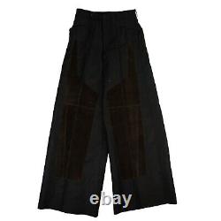 NWT RICK OWENS Black Oversized Wide Leg Pants Size 48 $1520