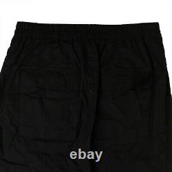 NWT RICK OWENS x DRKSHDW Black Cotton Woven Short Cargo Pants Size XL $573