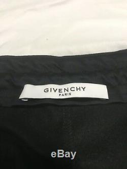 NWT & Receipt $1,090 Givenchy Mens Track Suit Joggers Pants Black Logo Tape Sz L