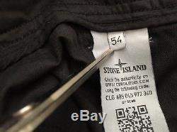 NWT Stone Island Mens Shadow Project Black Cotton Nylon Trouser Pants Size 54