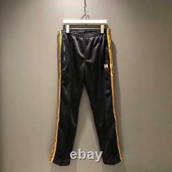 Needles Narrow Track pant BEAMS special order black gold Nepenthes 18AW