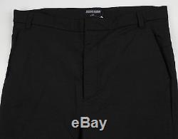 New. ALEXANDRE PLOKHOV Black Cotton Casual Pants Size 52/36 $550