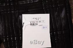 New Balenciaga Wax Coated Cotton Pleated Trousers Black From 2014 RRP £655 BNWT