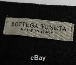 New Bottega Veneta Men's Black Charcoal Wool Dress Pants IT 48/US 32 336263 2424