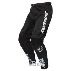 New Fasthouse Black Grindhouse MX/Off-Road Riding Pants Adult Sizes
