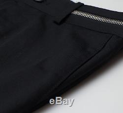 New. GIVENCHY Black Cotton Casual Pants Size 46/30 $565
