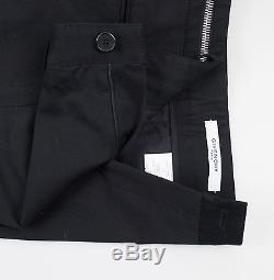 New. GIVENCHY Black Cotton Casual Pants Size 52/36 $565