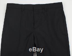 New. GIVENCHY Black Wool Casual Pants Size 50/34 Waist 33 $1185