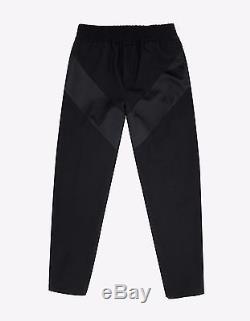 New Givenchy Black Casual Trousers with Silk Band Size 46 BNWT RRP £535