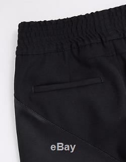 New Givenchy Black Casual Trousers with Silk Band Size 46 BNWT RRP £535