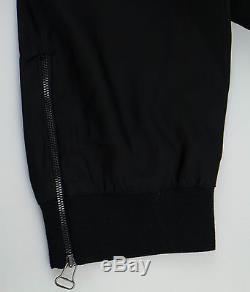 New. LANVIN Black Twill Viscose Blend Sweatpants Pants Size 48/32 $1220