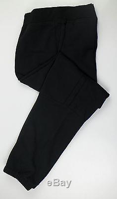 New. MAISON MARTIN MARGIELA Black Cotton Sweatpants Pants Size 46/30 $460