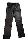 New Original Gucci Leather Black Men Pants In Size 50/w34