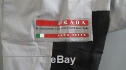 New PRADA Mens Black Khaki Pants Cargo Pockets 50 US 40 Americas Cup SALE