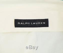 New. RALPH LAUREN BLACK LABEL Blue Linen Blend Casual Pants 48/32 Waist 33 $395