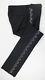 New. Saint Laurent Paris Black Wool With Metal Beads Casual Pants Size 48/32 $2750